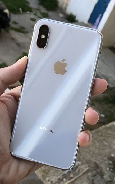 iphone x platasi: IPhone X, 64 GB, Gümüşü