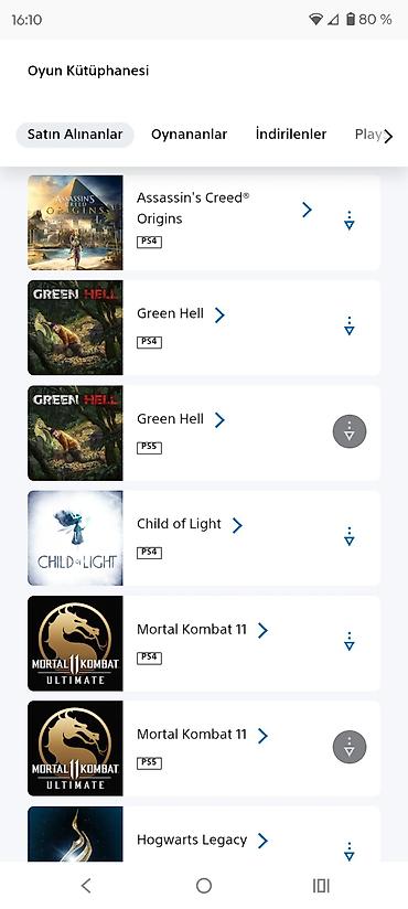 çoxlu oyunlar 20: PlayStation kitabxanasında rəqəmsal oyunlar toplusu (PS4 və PS5 — 2