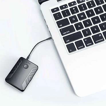 Динамики и колонки: Bluetooth səs ötürücü/qəbuledici adapter - 2-si 1-də funksiya: TX — 2