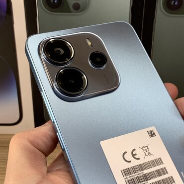 Redmi: Redmi, Redmi Note 14, Новый, 128 ГБ, цвет - Голубой, В рассрочку, 1 SIM, 2 SIM — 5