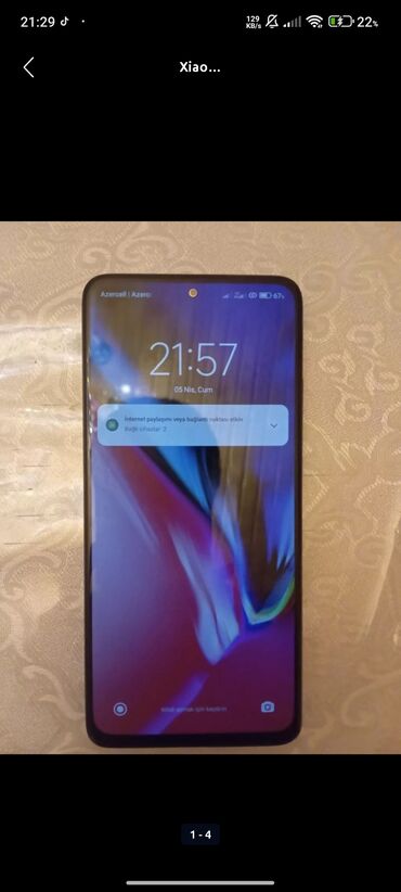 redmi 11 pro max: Xiaomi Redmi Note 11 Pro, 128 GB, rəng - Gümüşü, 
 Düyməli, Face ID, Barmaq izi