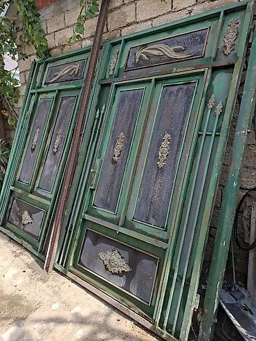 ev qapıları və darvazalar: 3ÜN 2.50 ƏLA VƏZİYYƏTDƏ Metall darvaza dəsti - Material: tam metal — 3