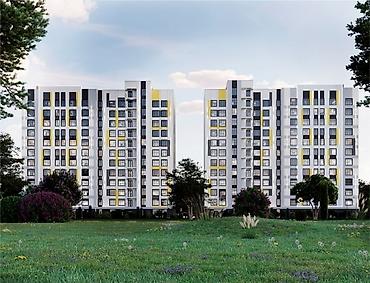 Продажа квартир: 1 комната, 50 м², Кок-Жар ж/м Элитка, 8 этаж, ПСО (под самоотделку) — 4