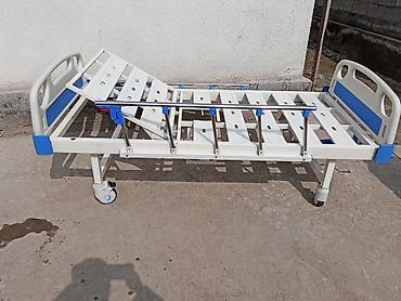 Медицинская мебель: Функциональная медицинская кровать с механическим приводом - — 5