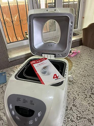 corek bisiren soba: King marka elektrik çörəkbişirmə aparatı - Avtomatik yoğurma — 4