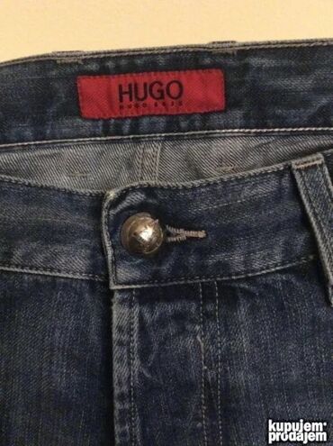Farmerke: Original Hugo Boss farmerice 33 100% cotton Polustruk 44cm duzina na lalafo.rs — 4 Farmerke: Original Hugo Boss farmerice 33 100% cotton Polustruk 44cm duzina — 4