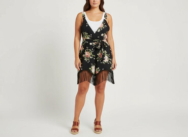 plisowane kombinezony: PrettyLittleThing, Kombinezon damski, rozmiar XL