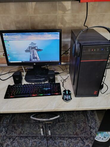 Masaüstü kompüterlər və iş stansiyaları: 10 dəfə çox sürətli oyun kompyuteri. i 5 4/4 nüvə 16 gb ram Nvidia