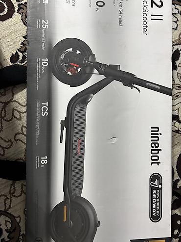 Elektrik nəqliyyatı: Ninebot F2 II eKickScooter – Powered by Segway - Maks. məsafə: 55 km — 3