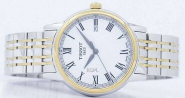 сматр часы: Классические часы часы, Tissot, Золото, Швейцария, Оригинал, Мужские, Б/у