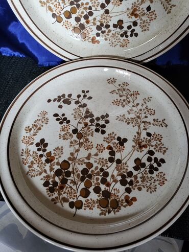 Staro posuđe i escajg: Engleski tanjiri Aranstone 70te. Tanjiri komada 3 u ceni,bez — 8