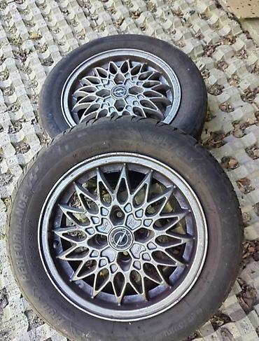 moto startac: 4 gume kao nove sa original alu felnama opel astere — 2