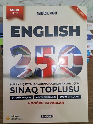 7 ci sinif riyaziyyat pdf yeni derslik: Новый Тест по английскому языку. Не исписанный . За 10 манатов