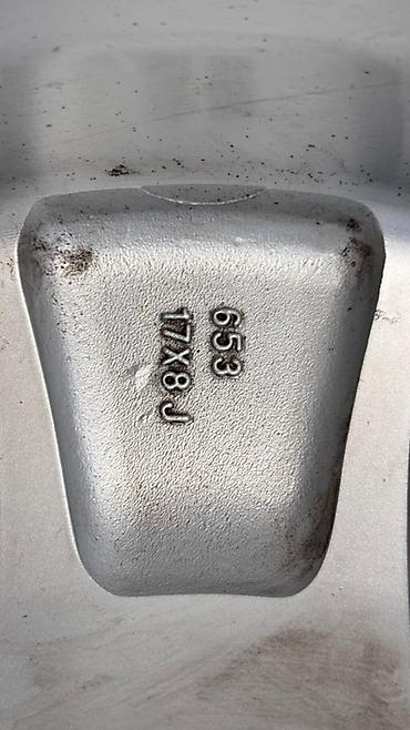 Диски: Литые Диски R 17 Lexus, Комплект, отверстий - 6, Б/у — 2