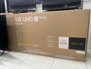 Hazır biznes: Yeni Televizor LG 55" 4K (3840x2160), Pulsuz çatdırılma