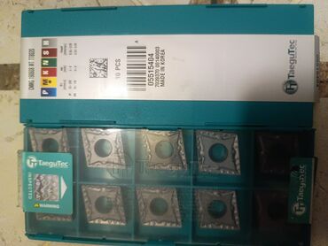 Digər alətlər: Torna və frezə üçün kəsici lövhəciklər (karbid insertlər) komplekti - — 11