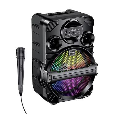 Audio: KAKUSIGA KK-8106 portativ səs sistemi - Güclü dinamik və rəngli LED — 1