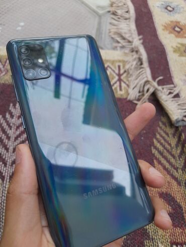 samsung galaxy a51 kabro: Samsung A51, 64 GB, rəng - Göy