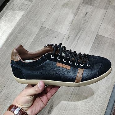 Спорттук бут кийим: Мужские кеды Lacoste - Модель: низкие кеды с шнуровкой - Цвет: черный — 3