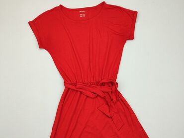czerwona sukienki hiszpanka na wesele: Sukienka, XS, Esmara, stan - Dobry