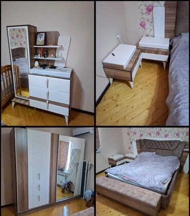 продам кровать двуспальную бу: *ZB* *YATAQ DESTİ* Qiymət *600 AZN* sağlam vəziyyətdədir *baza matras*