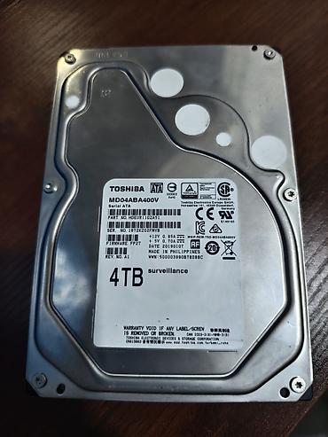 sata usb: Жесткий диск Toshiba MD04ABA400V 4TB (Surveillance) - Форм-фактор — 2
