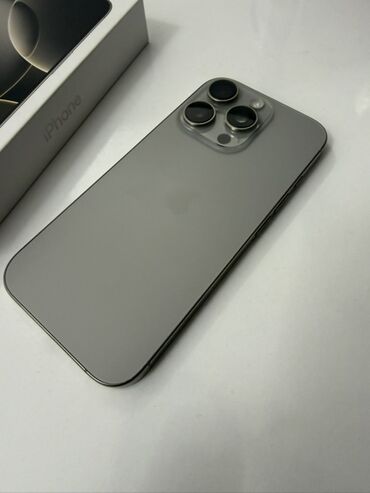 Apple iPhone: IPhone 16 Pro, 128 GB, Natural Titanium, Zəmanət, Simsiz şarj, Face ID — 2