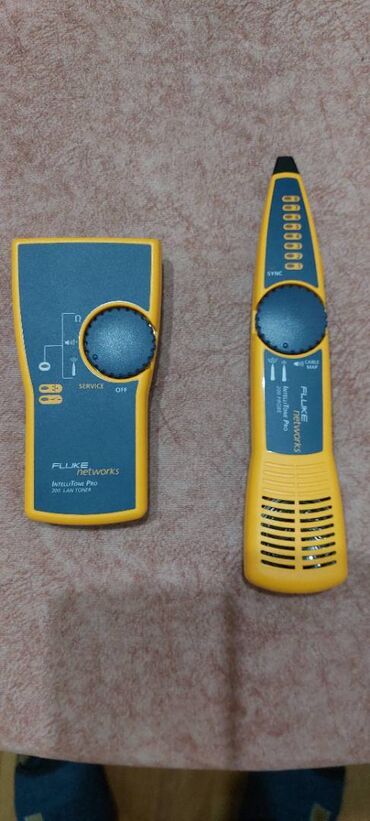 en ucuz komputer: Fluke tester. Kabel izləmə dəsti "Fluke networks intellitone pro 200"