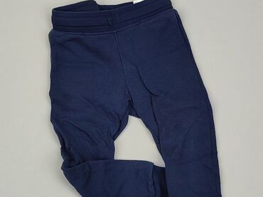 eleganckie szerokie spodnie z wysokim stanem: Sweatpants, 2-3 years, 92/98, condition - Good