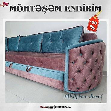Divanlar: Künc divan, Yeni, Açılan, Bazalı, Parça, Ödənişli çatdırılma — 7