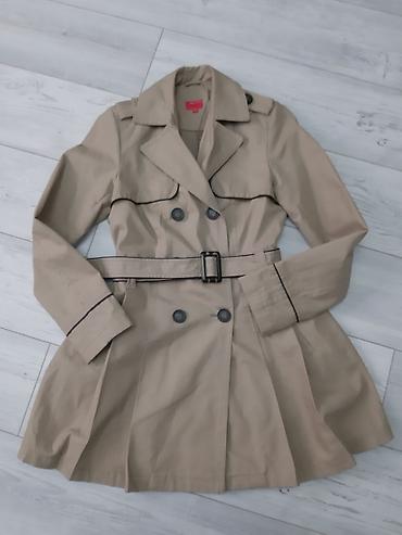 Другая женская одежда: Женский плащ-тренч HKB Design collection. - Цвет: бежевый с — 13