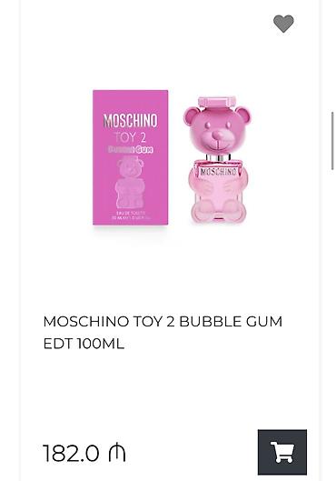 moschino: Orijinal Moschino Toy 2 Bubble Gum 100 ml – EDT qadın ətiri 2 defe — 2