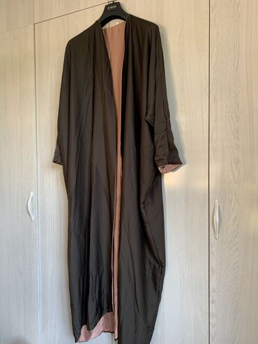Пальто: Пальто, Осень-весна, Длинная модель, 8XL (EU 56)
