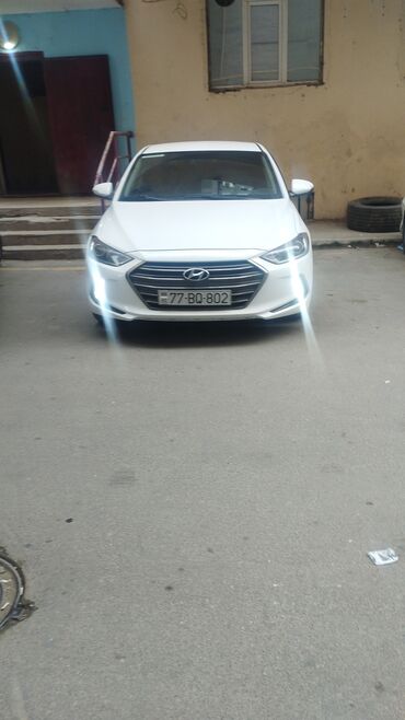 hyundai azerbaijan qiymetleri: Hyundai Elantra: 2 l | 2017 il Sedan