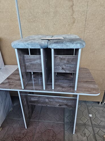 купить бу кухонный стол и стулья: Ашкана үчүн отургуч, Жаңы, ЛДСП