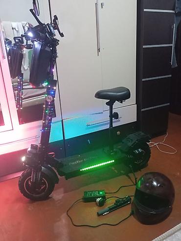 electric guitar: FaSTer RS7 elektrik skuter Texniki xüsusiyyətlər və avadanlıq: - — 7