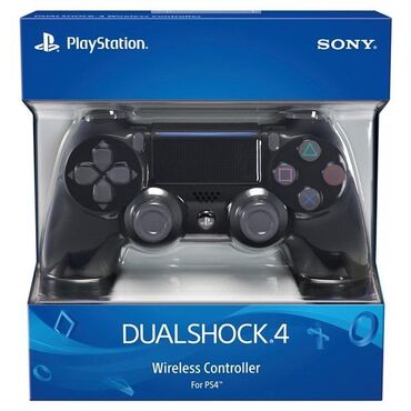 ps oyunlar: DUALCHOCK 4 🎮 Az islənmiş✅ Qara rengde⚫ Ps 4, Ps 5, Noutbuk-a qoşula