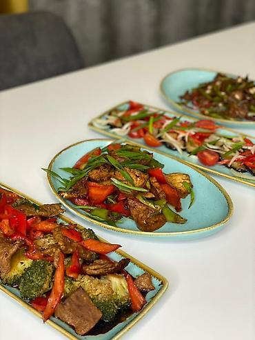 жаренное мороженное: Вкусный боорсок,чакчак,выпечки разные, плов, куурдак, казан кебаб — 4