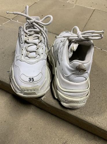 Qadın ayaqqabıları: Balenciaga, Ölçü: 35, rəng - Ağ, İşlənmiş — 6