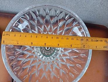 qab: Kolleksiya üçün cüt dekorativ şirniyyat/salat qabı - Material: qalın — 3