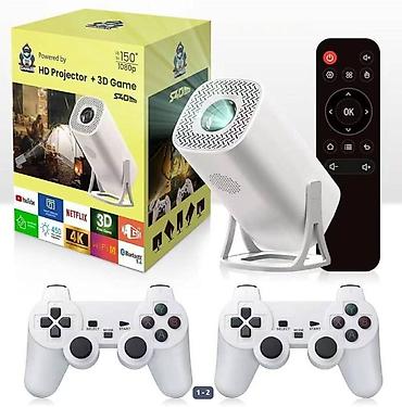 video ceken: 🎮 HD Proyektor + 3D Game Set – Evdə film və oyun zövqü bir arada! — 1