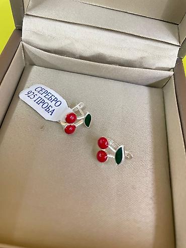 Ювелирные изделия: Детские Серёжки из серебра 925, замок английский. Гипоаллергенные — 6