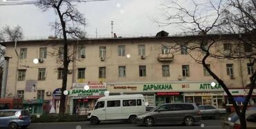сдается квартира ошский рынок: 2 бөлмө, 63 кв. м, Сталинка, 2 кабат, Косметикалык ремонт