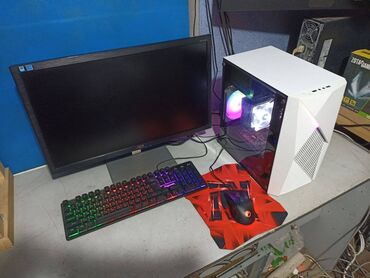 Настольные ПК и рабочие станции: Компьютер, ядер - 4, ОЗУ 16 ГБ, Игровой, Б/у, Intel Core i7, AMD Radeon RX 580, HDD + SSD — 3