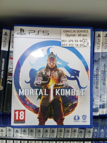 dvd disk: PS5 üçün Mortal Kombat 1 oyun diski - Platforma: PlayStation 5 -