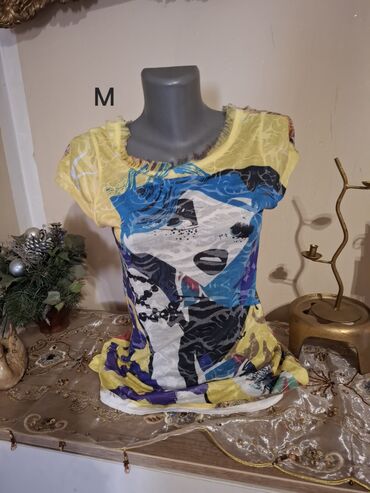 h: M (EU 38), Cotton, color - Multicolored