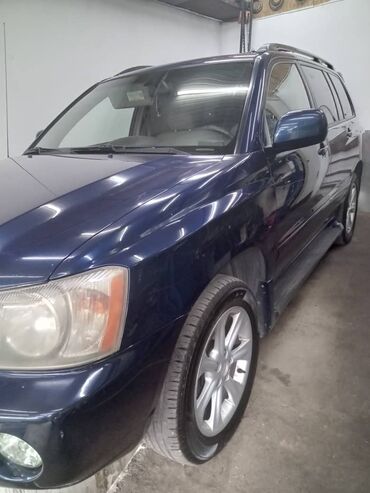 купить машину в рассрочку от собственника: Toyota Highlander: 2003 г., 3 л, Автоматтык, Бензин, Жол тандабас