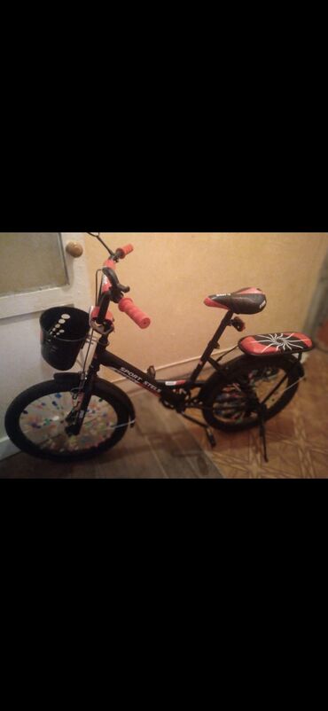 бсо по математике 6 класс 2 полугодие: Uşaq velosipedi – Sport Steel - Rəng: qara-göy/qırmızı detal və