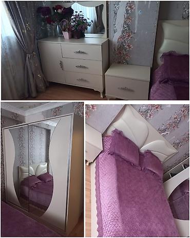 Digər mebel: F99Endirim olundu 🛑🛑Yataq dəsti satılır 380₼. matrası var.Ünvan — 1