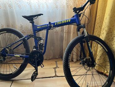 велосипет: Новый Горный велосипед Isma, 26", скоростей: 21, Бесплатная доставка